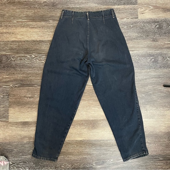 Vintage Ikeda Mom Jeans High Waisted Pleated Front - Picture 4 of 14